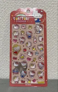 【韓国限定】サンリオTok!Tokボンボンドロップシール　ハローキティ　正規品