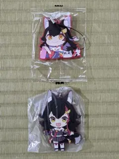 ホロライブ　大神ミオ　ラバーストラップ2個セット