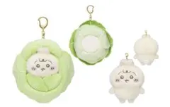 【お顔厳選 新品】ちいかわbaby キャベツに包まれたうさぎ マスコット