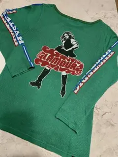 ★未使用タグ付★HYSTERIC グリーン 長袖カットソー Mサイズ 2026年最新】Hysteric Glamour カラー：グリーン系 レディース 長袖 T