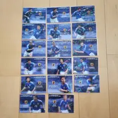 非売品】Jリーグチップス サッカー日本代表 メモリアル カードセット