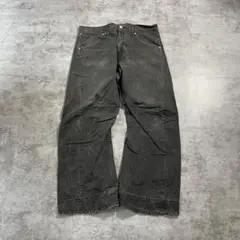 【W34 L32】 europe levi's black engineered