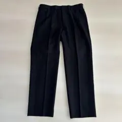 メンズ スラックス ブラック シンプル