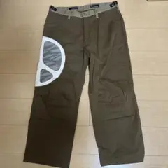 ink x HABITABILITY ワークパンツ ブラウン
