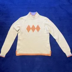 ◆LANVIN SPORT◆カシミヤ100% ハイネックニット　セーター