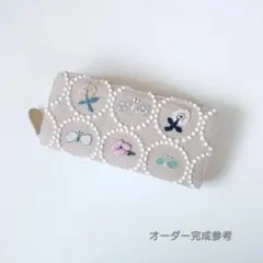 ✿10/17完成 TSAN-Nk様確認用✿本革ギャルソン長財布✿ミナペルホネン
