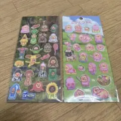 未使用◇ 正規品 クーリア こびとづかん 集合 カクレモモジリ シール