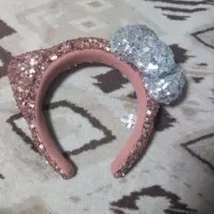 Hello Kitty スパンコール猫耳カチューシャ　USJ