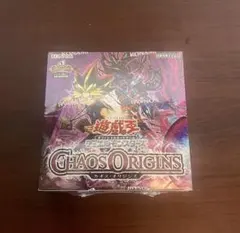 遊戯王 カオス・オリジンズ 1BOX シュリンク付き 新品未開封 - メルカリ