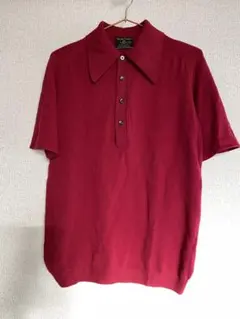 STUSSY Cable Mesh Ss Polo バーガンディ S - メルカリ