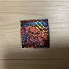 機動戦士ガンダム　ステッカー　シャア専用ザク　ウエハース