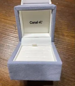 Canal 4C ジュエリーボックス ブルーグレー(空箱)
