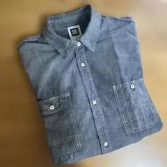 SWAGGER シャンブレーシャツ グレー (XL)のサムネイル