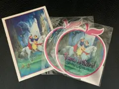 ディズニー 白雪姫 ポストカード ステッカー  3点セット