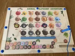 新品⭐️アニマル　アルファベット　アドベンチャー　 知育玩具マグネットボードゲーム