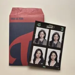 TWICE Team TWICE ミナ 証明写真シール