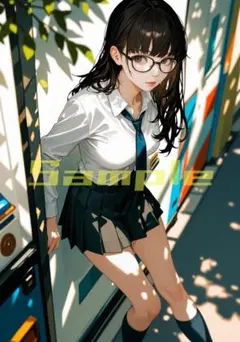 【AII_No.044】AIイラスト L判 3枚セット