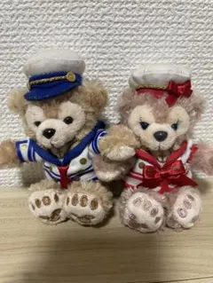 値下げ‼️ダッフィー シェリーメイ ぬいぐるみストラップ 水兵