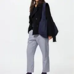 UNIQLO ユニクロ コットン リラックス アンクル パンツ