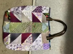 パッチワークトートバッグ