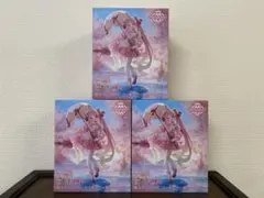 初音ミク 桜ミク AMP+フィギュア 桜ドレスver. 3体セット