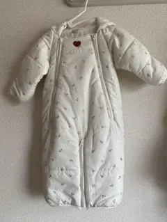 新品未使用タグ付きpetit mainベビーアウター F(50-70) ホワイト