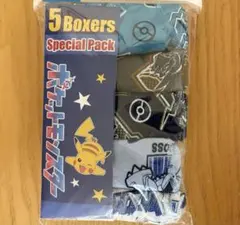 ポケモン 5枚セット ボクサーパンツ 110