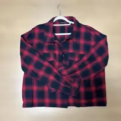 EMODAグロップド丈＊チェックシャツのサムネイル