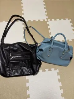 レザーバッグ3点セット ショルダーバッグ
