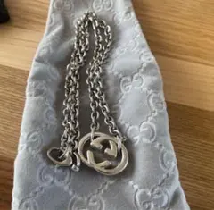 悠翔様専用 GUCCI インターロッキング ネックレス - メルカリ