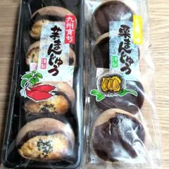 ☆九州限定☆特大芋まんじゅう　栗まんじゅう【4個入×2袋】和菓子詰め合わせ⑫のサムネイル