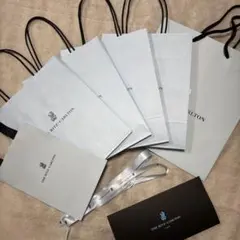 リッツカールトン大阪　紙袋　6枚セット リボン　封筒