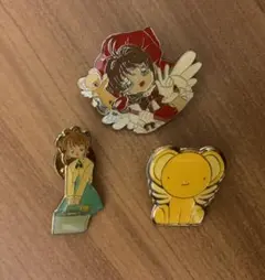 カードキャプターさくら　ピンバッチ3点