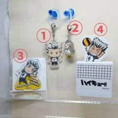 ハイキュー!!【木兎光太郎】4点セット