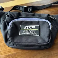 REPIPI DELIGHT ボディバッグ ブラック