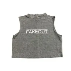 00's SPIRALGIRL スウェット生地 グレー ショート丈 シンプルロゴ