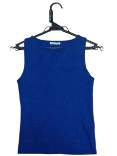 SALE‼️ 青いノースリーブタンクトップ