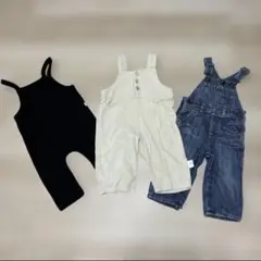 サロペット オーバーオール ニット コーデュロイ デニム ベビーキッズまとめ売り
