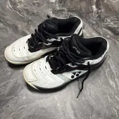 ヨネックスバドミントンシューズ 23.0cm ホワイト/ブラック