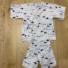 みきはうす ミキハウス クジラ柄 甚平