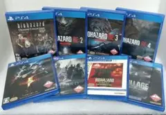 PS4 「バイオハザード」ナンバリング全作 (0・1～8) セット