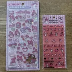 正規品My Melody ボンボンドロップシール.タイルシールセット