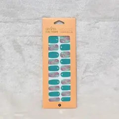 GELATO FACTORY ネイルシール グリーン・パープル ネイルデコ