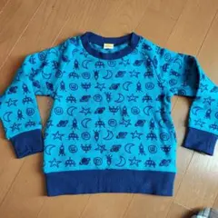 ★未使用★Moujonjon 宇宙モチーフ トレーナー 110cm