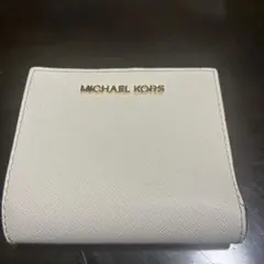 MICHAEL KORS 二つ折り財布 ホワイト