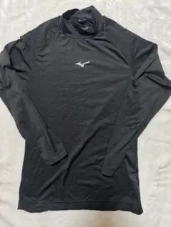 【MIZUNO】アンダーシャツ 2枚セット 黒 150cm ロゴ 野球
