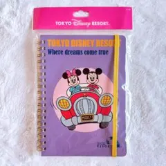 【新品】東京ディズニーリゾート　ノート　ミッキー　ミニー　アトラクション