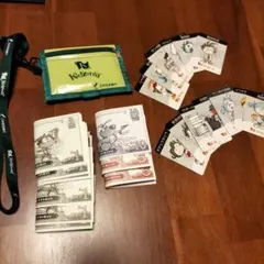 キッザニア財布、キッゾ、職業カード