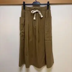 nicholson nicholson コットンタックスカート (size38) - メルカリ