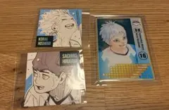 ハイキュー ステータスカードコレクション スクエアステッカー 星海 昼神